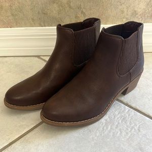 Brown Heeled Boots